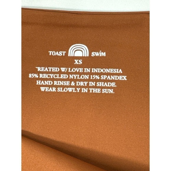 Stone Fox Swim Signature Cinch Bottom in Patina XS NWT - Picture 4 of 7